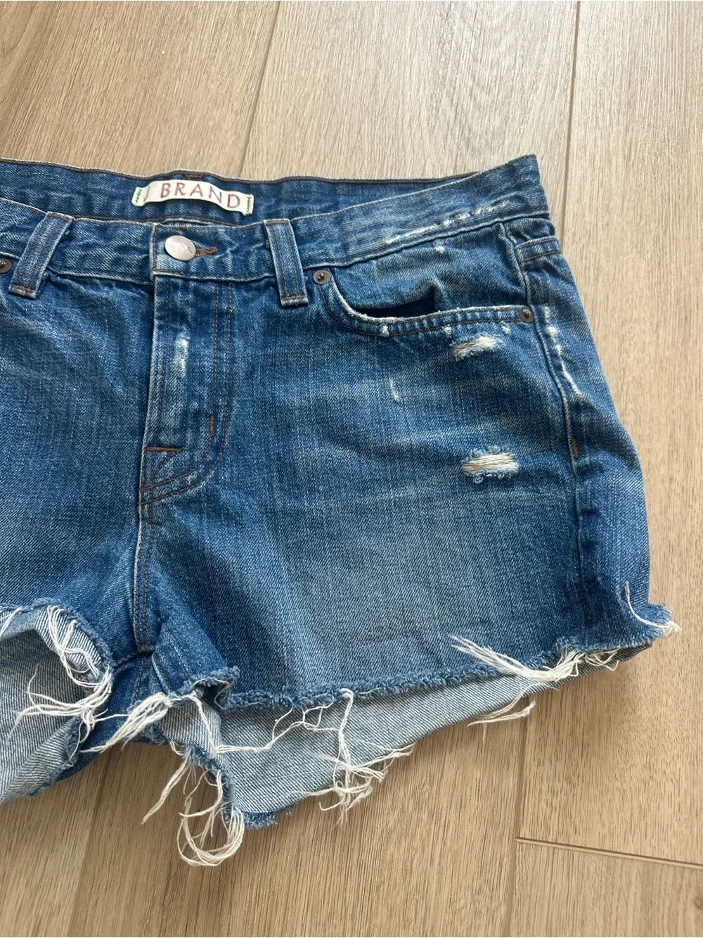 J Brand Libra denim shorts
